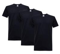 T-Shirt Uomo Scollo V NOTTINGHAM 100% Cotone Pacco da 3 e 6 pz