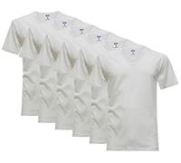 T-Shirt Uomo Scollo V NOTTINGHAM 100% Cotone Pacco da 3 e 6 pz