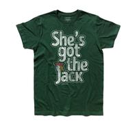 T-shirt uomo She's Got the Jack Angus Young rock & roll poker texas hold'em