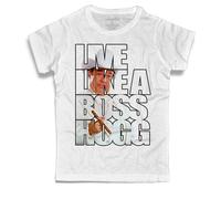 T-shirt uomo slub Live Like a Boss Hogg - Hazzard Generale Lee serie TV anni 80