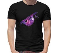 T-Shirt Uomo Space Sloth - Pigro - Animale - Regalo - Due Dita - Tre Dita