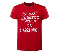 T-shirt Uomo - Sto nel fantastico mondo dei cazzi miei