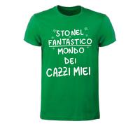 T-shirt Uomo - Sto nel fantastico mondo dei cazzi miei