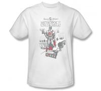 T-Shirt Uomo Superman Metropolis Sotto Assedio, Bianca