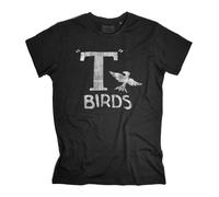 T-shirt uomo T-BIRDS ispirata a Grease, t birds Danny Zuko John Travolta tshirt