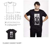 T-shirt Uomo Tarot Imperatrice Ispirato ai TAROCCHI DI MARSIGLIA lettura carte