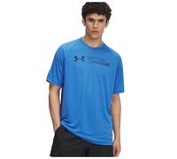 Maglia a maniche corte Under Armour Tech™ Reflective da uomo Blu Atlantis / Washed Blu Marino XL
