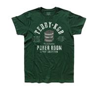T-shirt uomo TEDDY KGB Poker Room - Il giocatore Rounders Biscotti Oreo