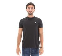 Timberland - Dunstan River - T-shirt nera con logo a sinistra sul petto-Nero L