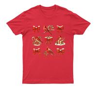 T-shirt uomo Tis The Season Christmas Holiday Cardinals maglietta grafica...