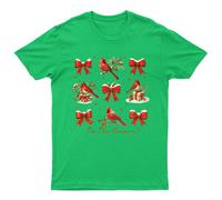 T-shirt uomo Tis The Season Christmas Holiday Cardinals maglietta grafica...