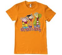 T-Shirt Uomo Ufficialmente Licenziata Ed, Edd n Eddy Manica Corta Girocollo