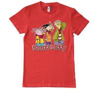 T-Shirt Uomo Ufficialmente Licenziata Ed, Edd n Eddy Manica Corta Girocollo