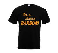 T-SHIRT UOMO Va a laurà barbun frase MILANESE maglietta spiritosa detto LOMBARDO