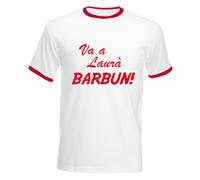 T-SHIRT UOMO Va a laurà barbun frase MILANESE maglietta spiritosa detto LOMBARDO