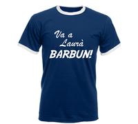 T-SHIRT UOMO Va a laurà barbun frase MILANESE maglietta spiritosa detto LOMBARDO