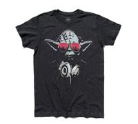 T-shirt uomo YODA DJ Solo Luke disco cuffie