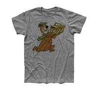T-shirt uomo Yoghi l'orso amico di Bubu Parco di Yellostone Ranger Smith 2