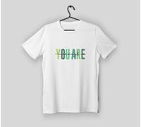 T-shirt uomo "You Are Enough" - TS22/N, Maglietta motivazionale stampata