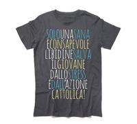 T-shirt uomo ZUCCHERO Solo una sana e consapevole libidine tshirt