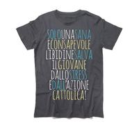 T-shirt uomo ZUCCHERO Solo una sana e consapevole libidine tshirt