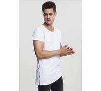 T-shirt Urban Classic long shaped zip Blanc S