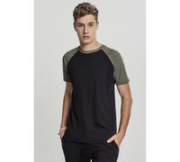 T-shirt Urban Classic raglan contrat 2.0 Noir L