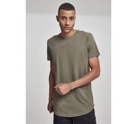 Urban Classics Shaped Long Tee Olive Taglia: S | Outlet | Uomo | Verde