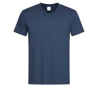 T-Shirt V-Neck Uomo Stedman In Cotton S-3XL