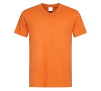T-Shirt V-Neck Uomo Stedman In Cotton S-3XL
