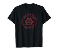 T-Shirt Valknut Symbol | Amanti dei nodi celtici islandesi delle rune Maglietta