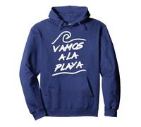 T-Shirt Vamos à la Playa Felpa con Cappuccio