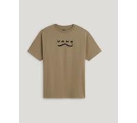 T-shirt Vans Determined manica corta marrone nero - XL