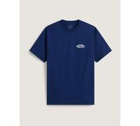 T-shirt Vans Double Standard manica corta blu navy bianco - XL