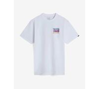 T-shirt Vans Palm Cheers Classic manica corta bianco verde rosa - S
