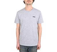 Vans Maglietta da Uomo con Scritta SS, Colore Grigio mélange e Nero, XL, Athletic Heather e Nero, XL