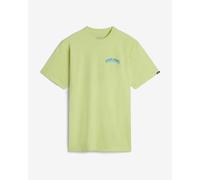 T-shirt Vans True Waves Classic manica corta verde blu arancione - S