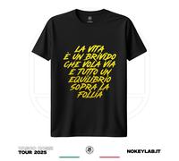 T-Shirt Vasco Rossi 2025 Tour Fan Maglia Concerto Rock Blasco