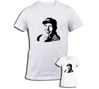 T-shirt Vasco Rossi Blasco volto Bianca ottimo Cotone Uomo o Donna Anni 80 90