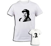 T-shirt Vasco Rossi Blasco volto Bianca ottimo Cotone Uomo o Donna Anni 80 90