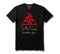 T-Shirt Vasco Rossi Siamo Qui Logo 100% Cotone | Made in italy