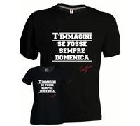 T-shirt Vasco T'immagini canzone Vasco rossi Blasco cotone Nera uomo donna