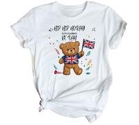 T-shirt VE Day 80th Anniversary, UK Union Jack, WWII Remembrance, 1945 -...