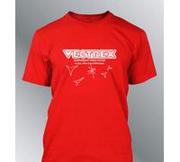 T-Shirt Vectrex Vintage Anni 80 Vectorial Console Aspetto Usurato