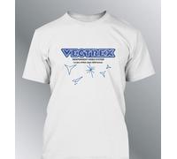 T-Shirt Vectrex Vintage Anni 80 Vectorial Console Aspetto Usurato