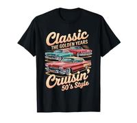 T-shirt vintage anni '50 auto classica muscolare regali per uomini e donne Maglietta