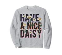 T-shirt vintage Daisy Bee Have a Nice Daisy da donna estiva floreale Felpa