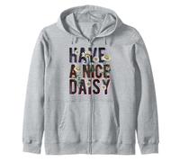 T-shirt vintage Daisy Bee Have a Nice Daisy da donna estiva floreale Felpa con Cappuccio