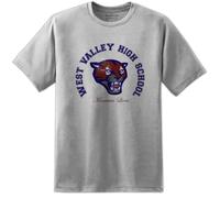 T-Shirt Vintage Dojo Cobra Kai Karate Kid Film Retro Mens West Valley High