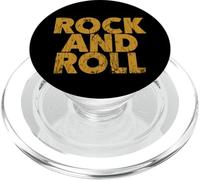 T-shirt Vintage Grunge Old Rock & Roll Music, Rock and Roll PopSockets PopGrip per MagSafe